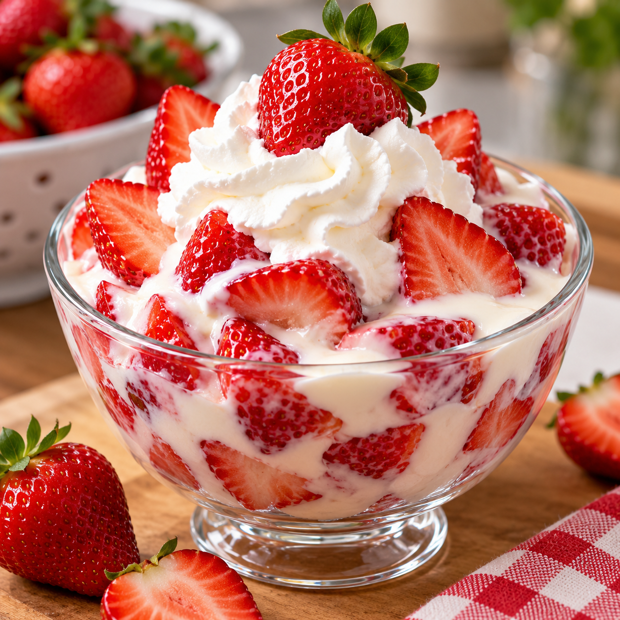 🍓 Fresas con Crema