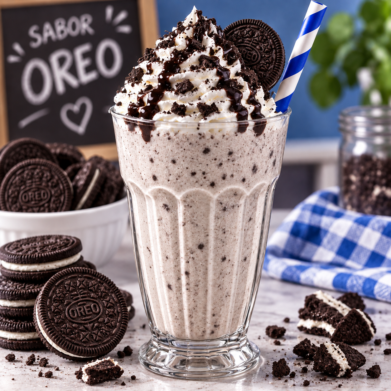 🥤 Malteada de Oreo