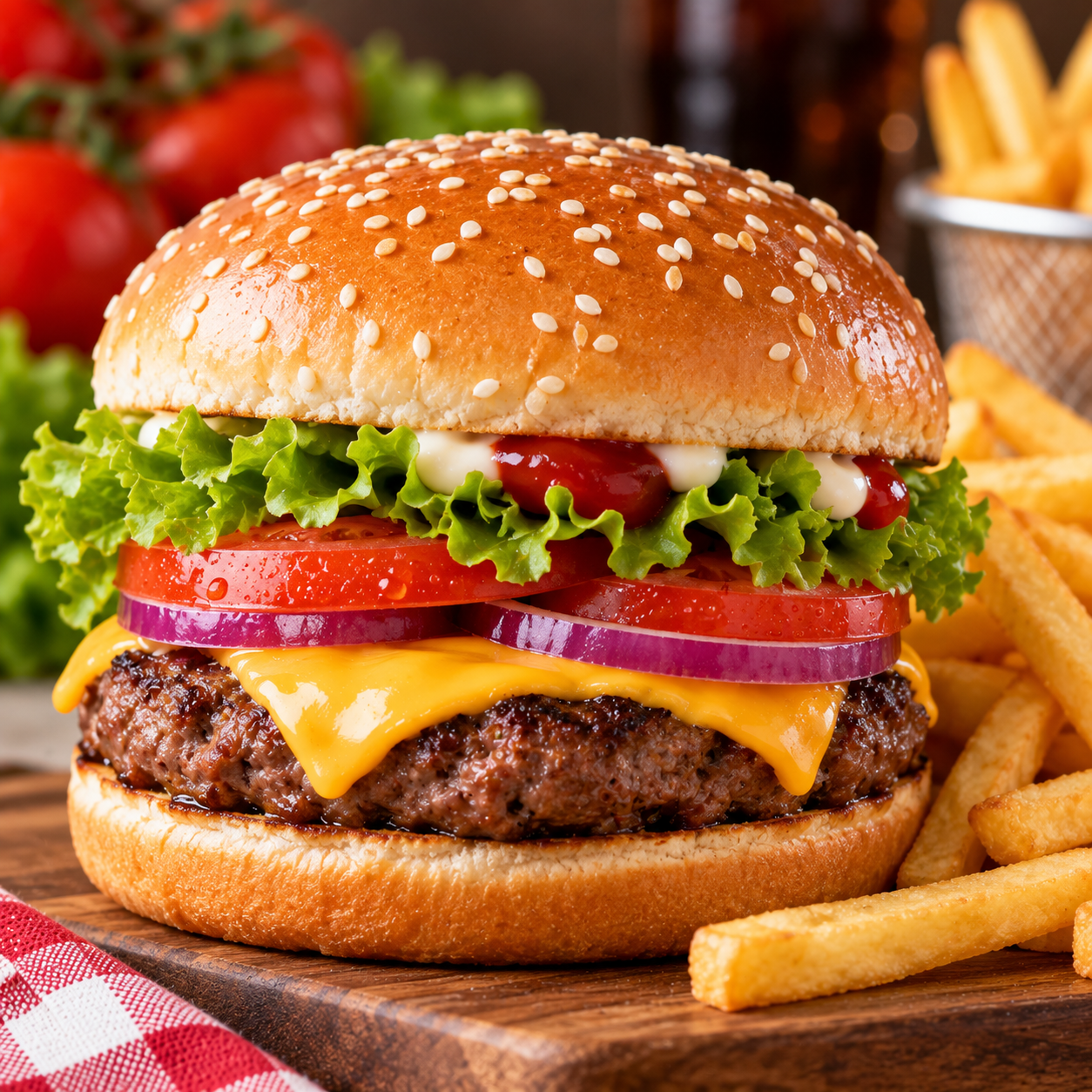 🍔 Hamburguesa Clásica